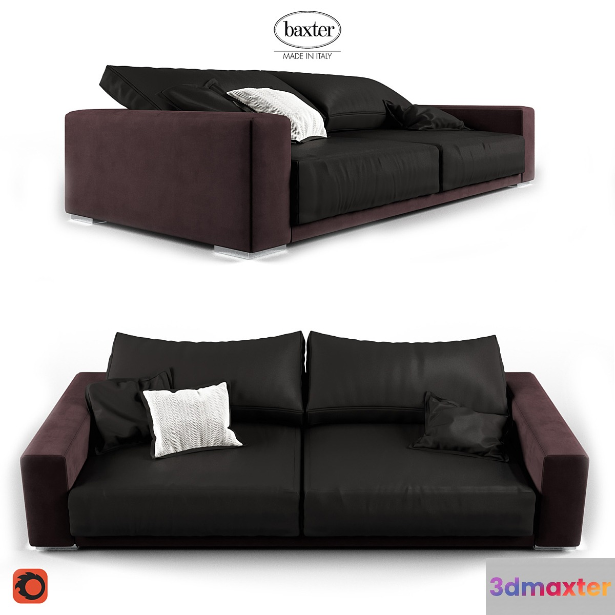 Sofa BAXTER BUDAPEST 3D Max