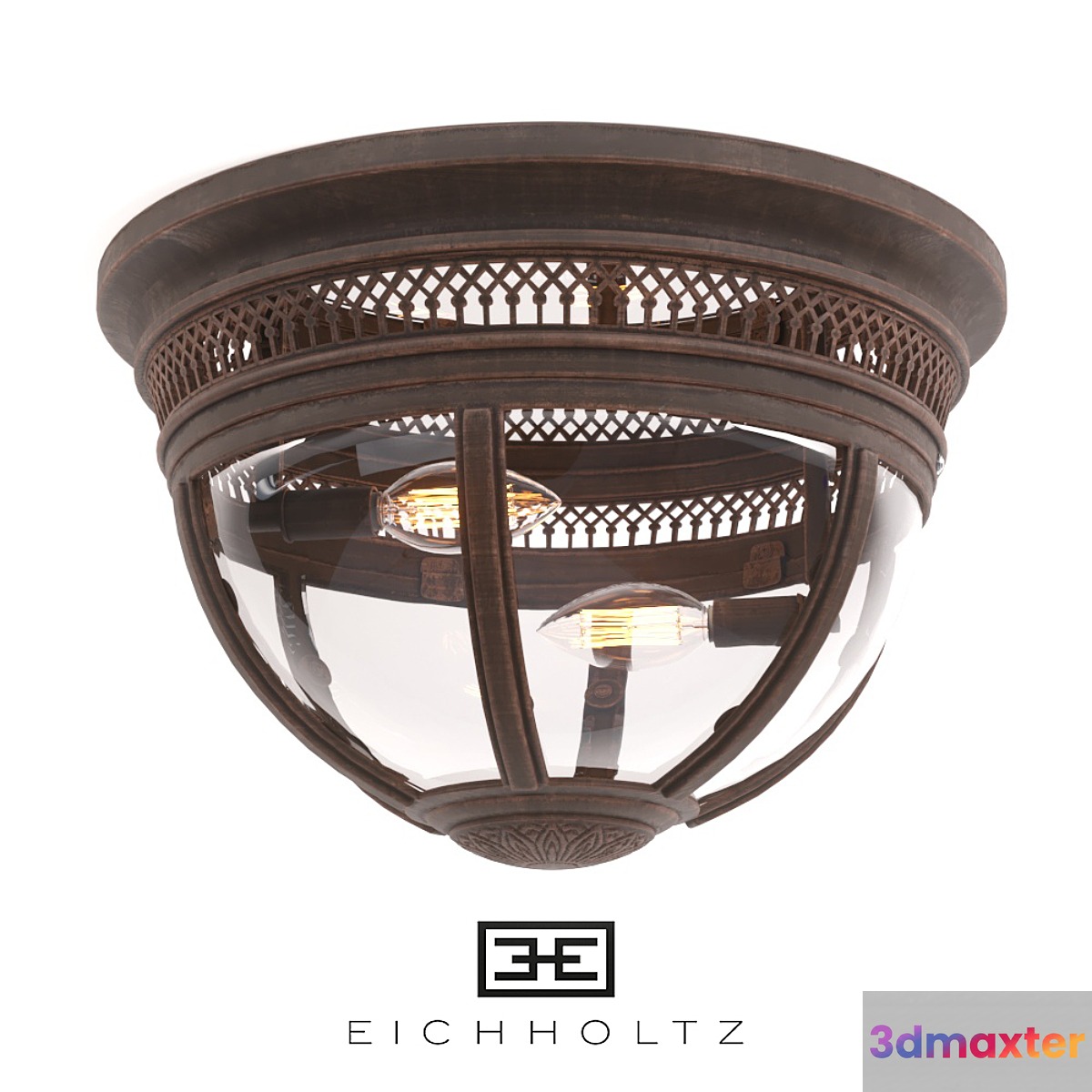 Ceiling lamp Eichholtz Ceiling Lamp Residential cooper 3D Max