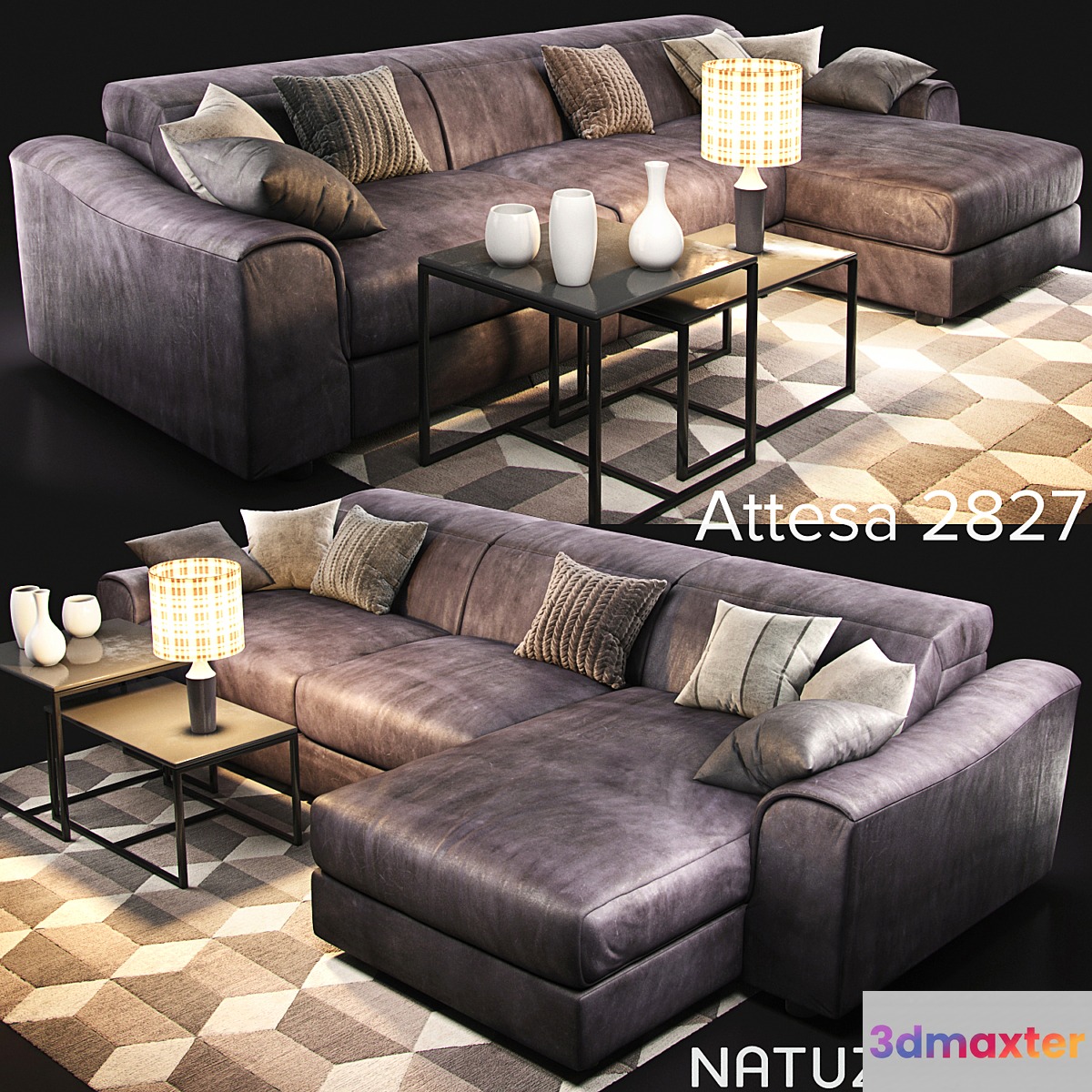 Sofa Natuzzi Attesa2827