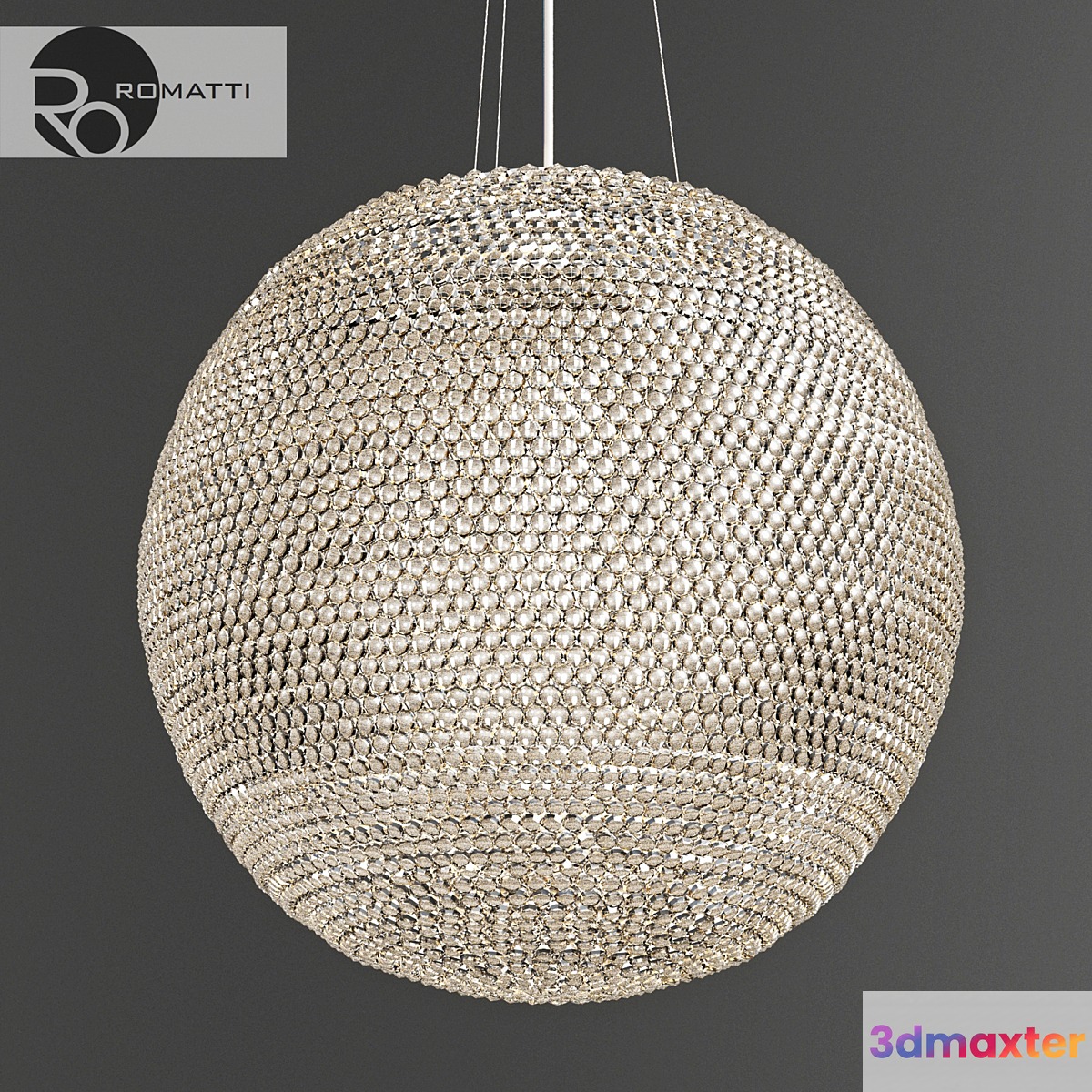 Pendant lamp Romatti Biondo 3D Max