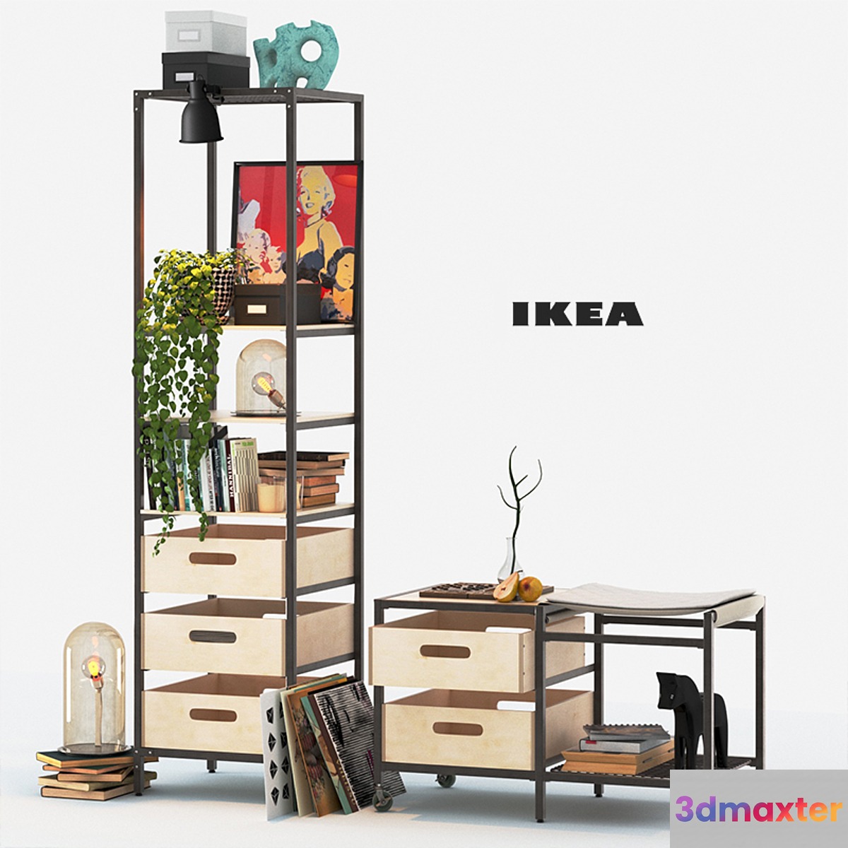 VEBERÖD Ikea 3D Max VEBERÖD Ikea 3D Max