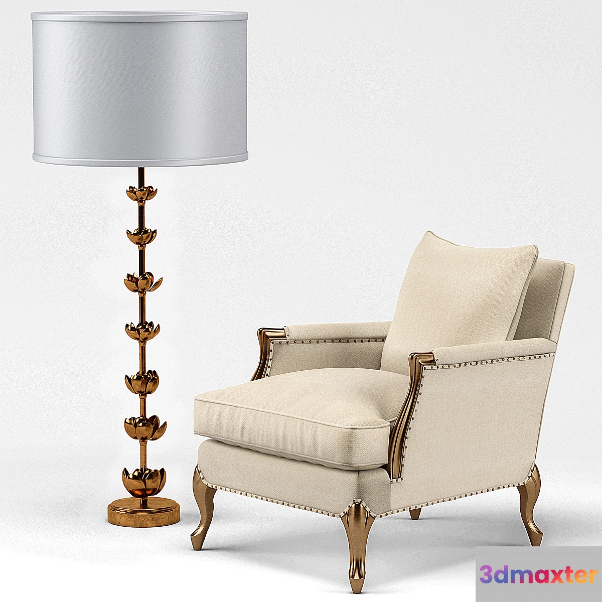 Bernice Chair Amalie Regency Lamp