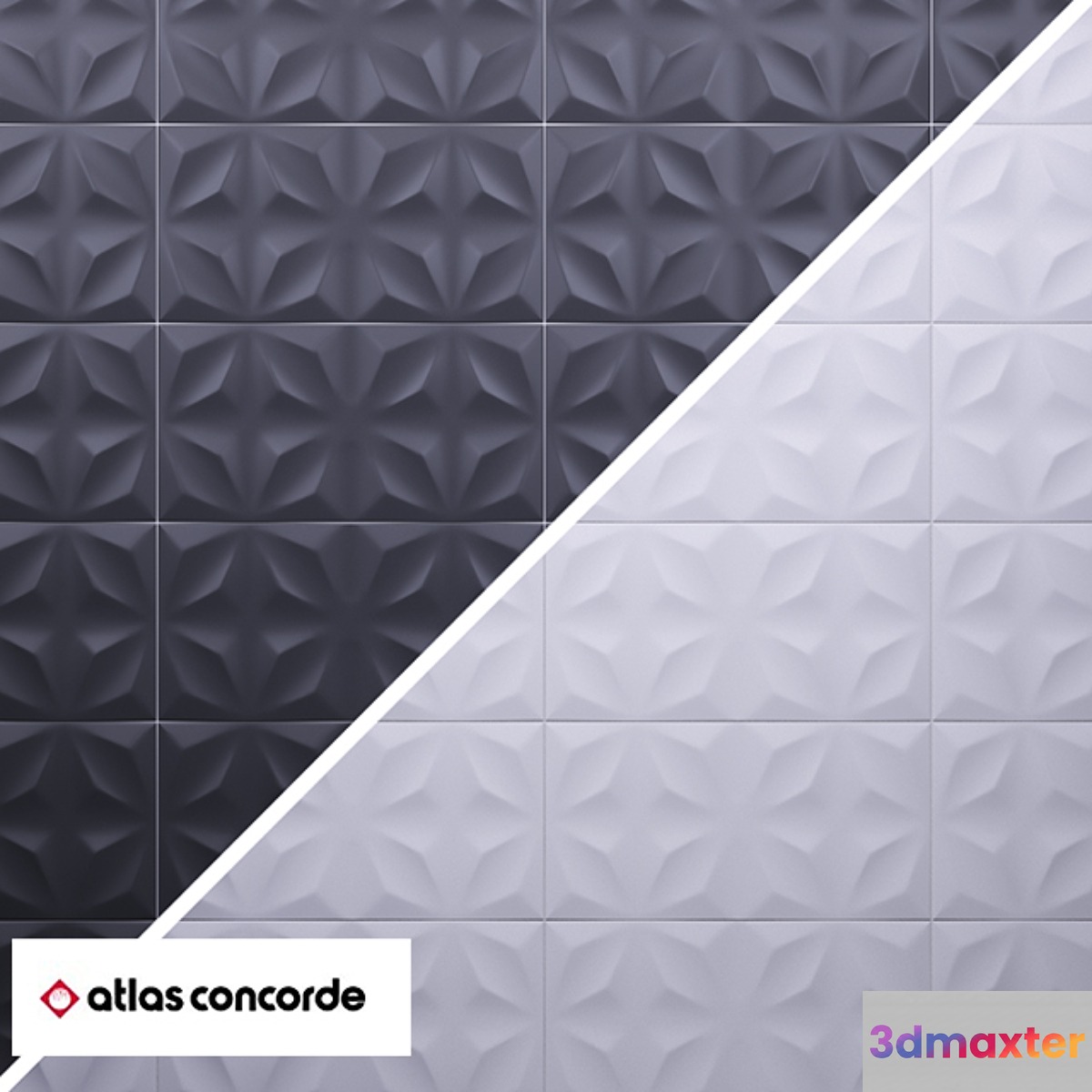 Atlas Concorde 3D Wall Diamond 3D Max