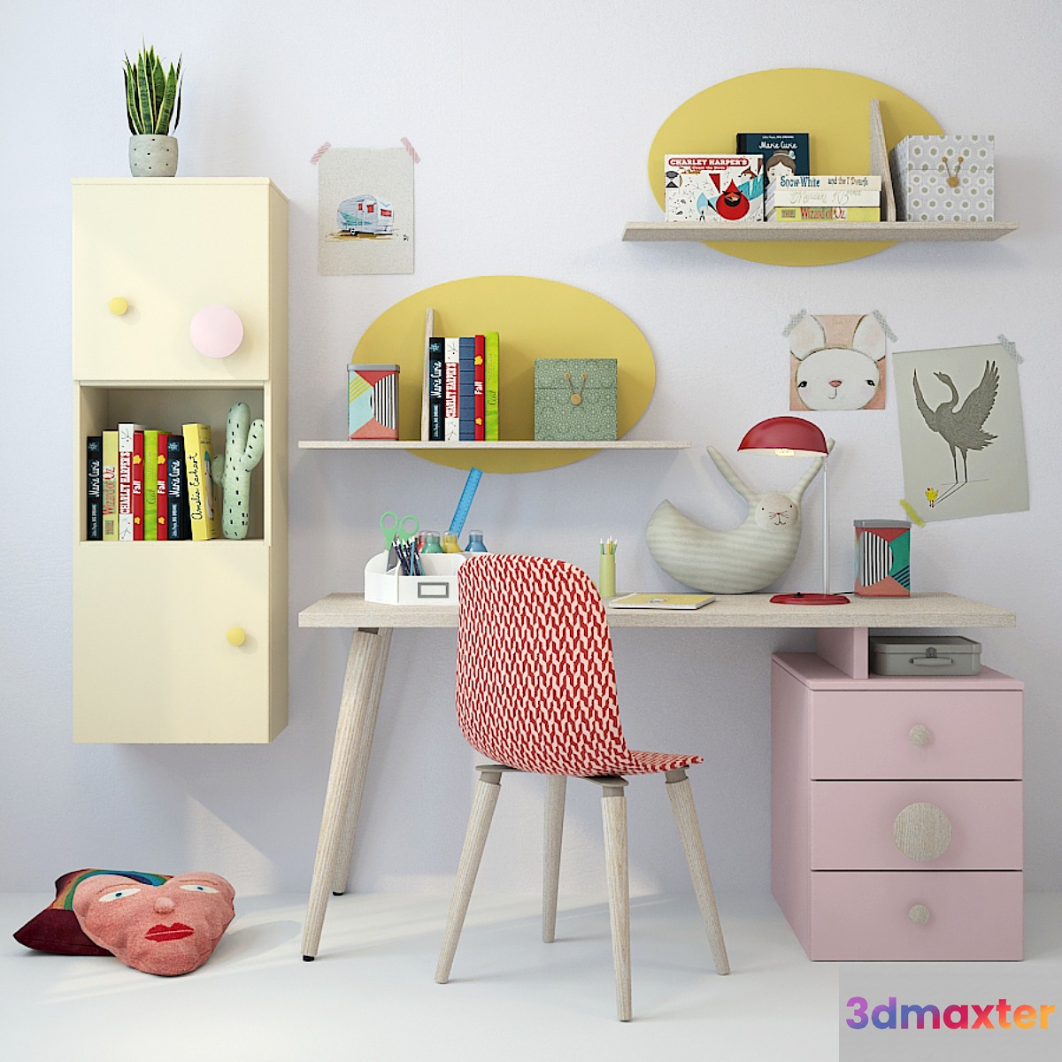 Children's furniture Nidi 01 3D Max