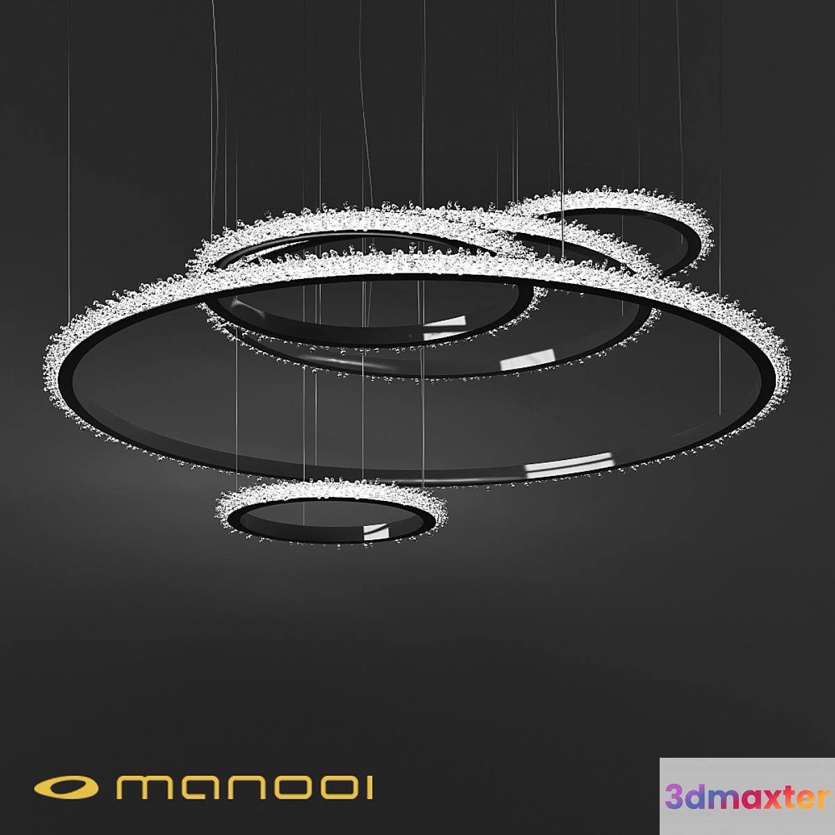 Halo Crystal Chandelier