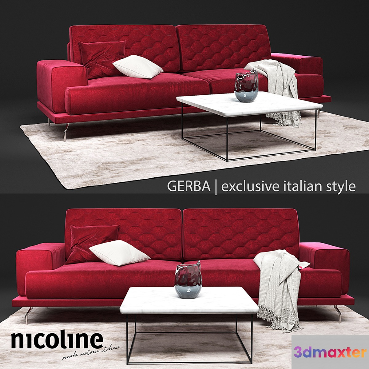 Nicoline_GERBA_Sofa 3D Max