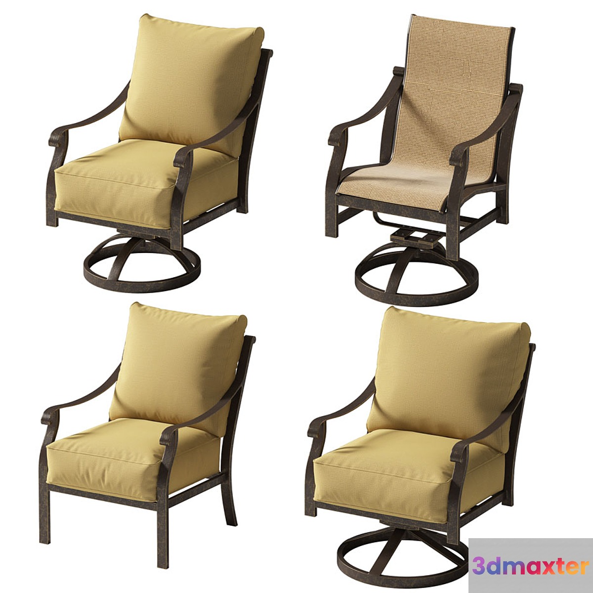 Castelle MADRID COLLECTION Chairs 1 3D Max