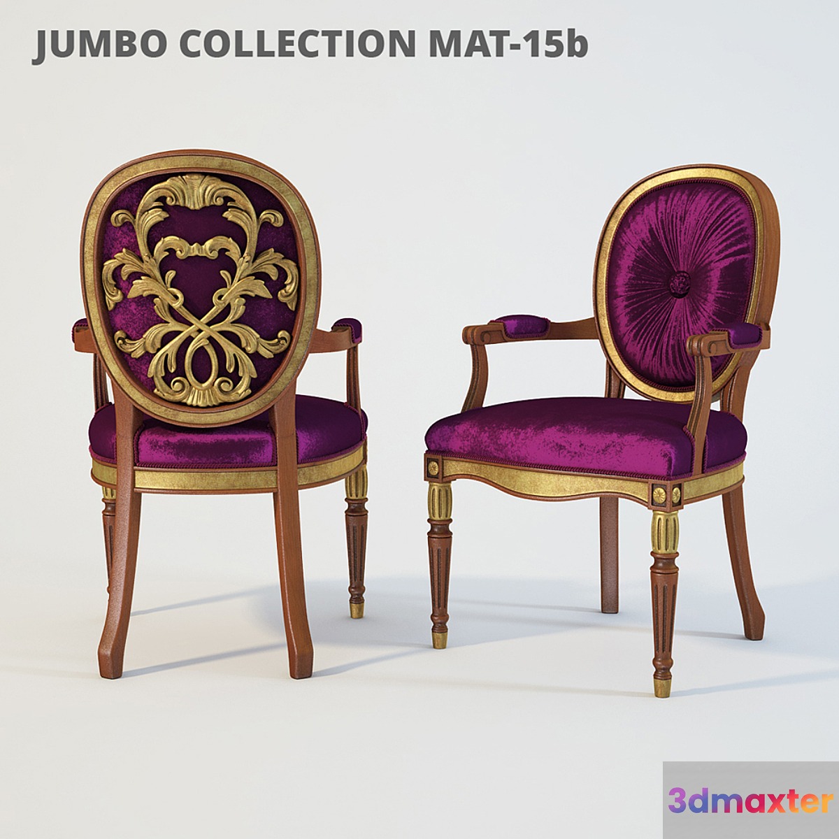 Armchair JUMBO COLLECTION MAT-15b 3D Max