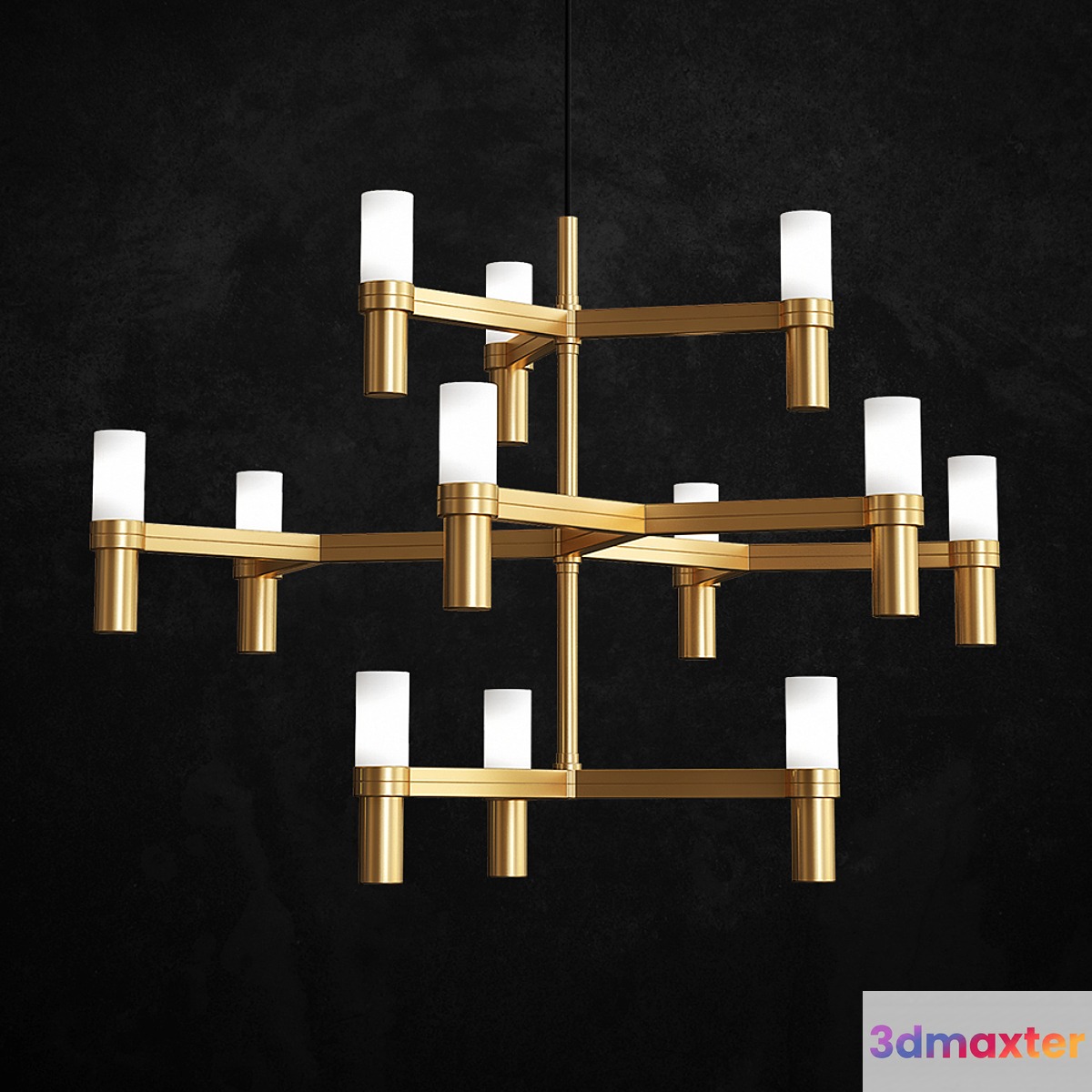 Crown Minor Suspension Light 3D Max
