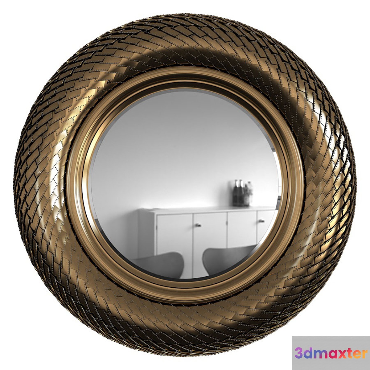 Mirror of Eichholtz Laurel 3D Max
