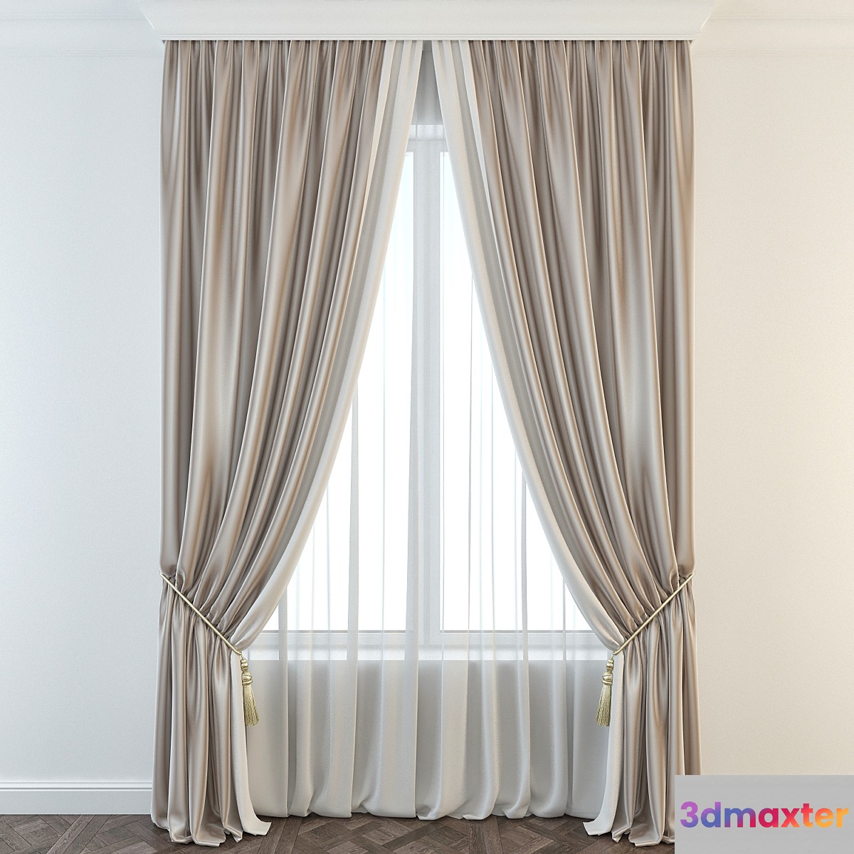 Curtain 3D Max