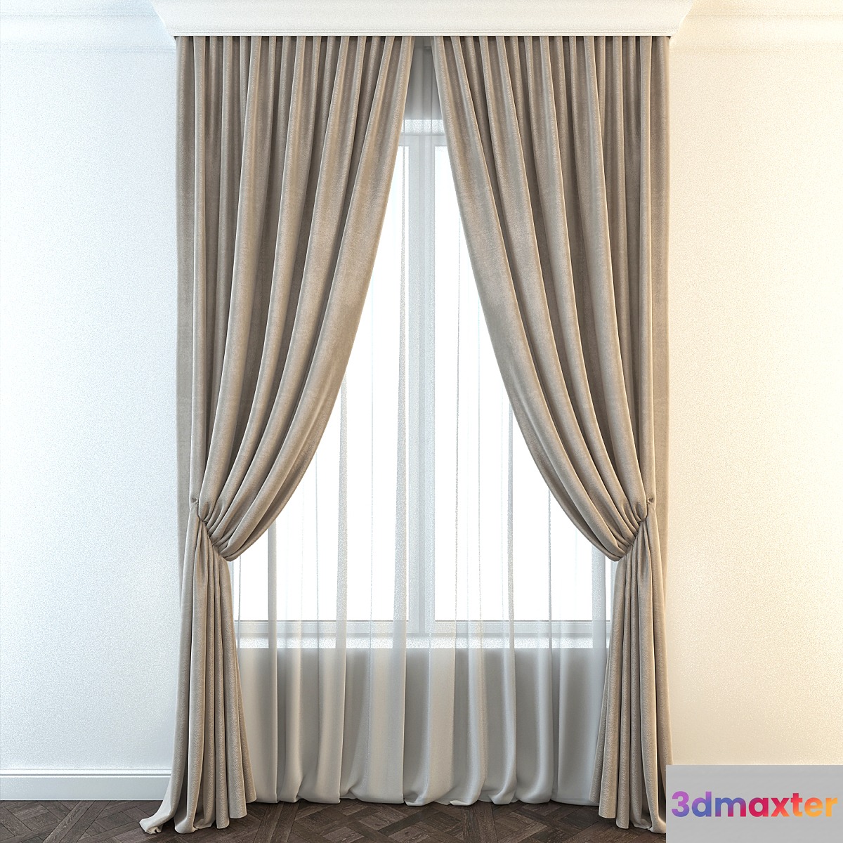 Curtain 3D Max