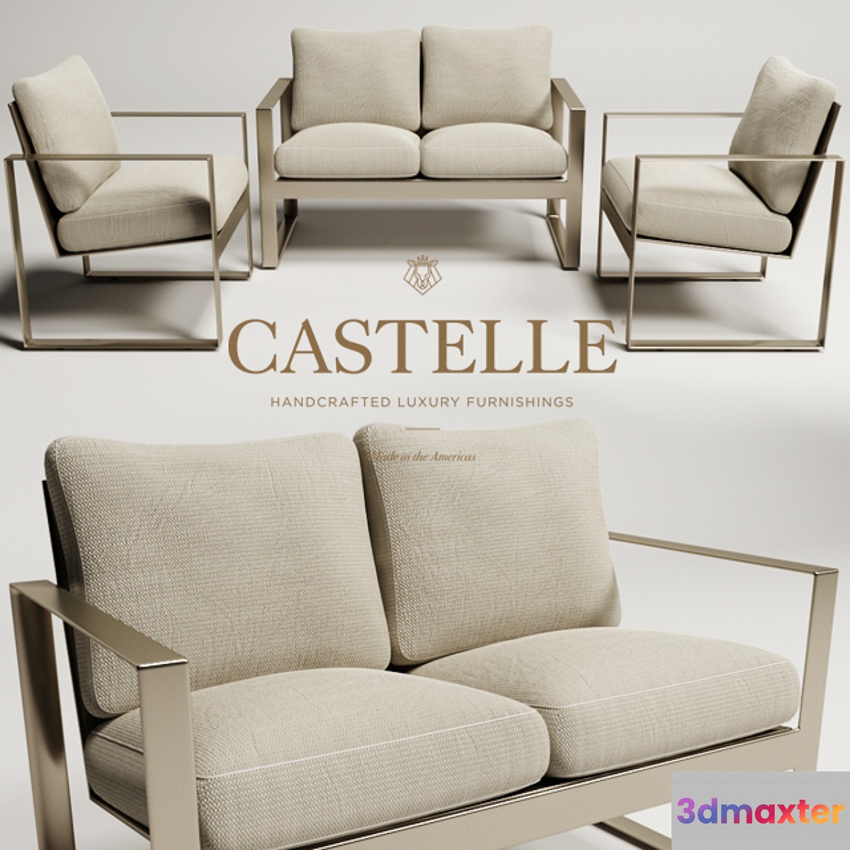 CASTELLE PARK PLACE METRO 3D Max