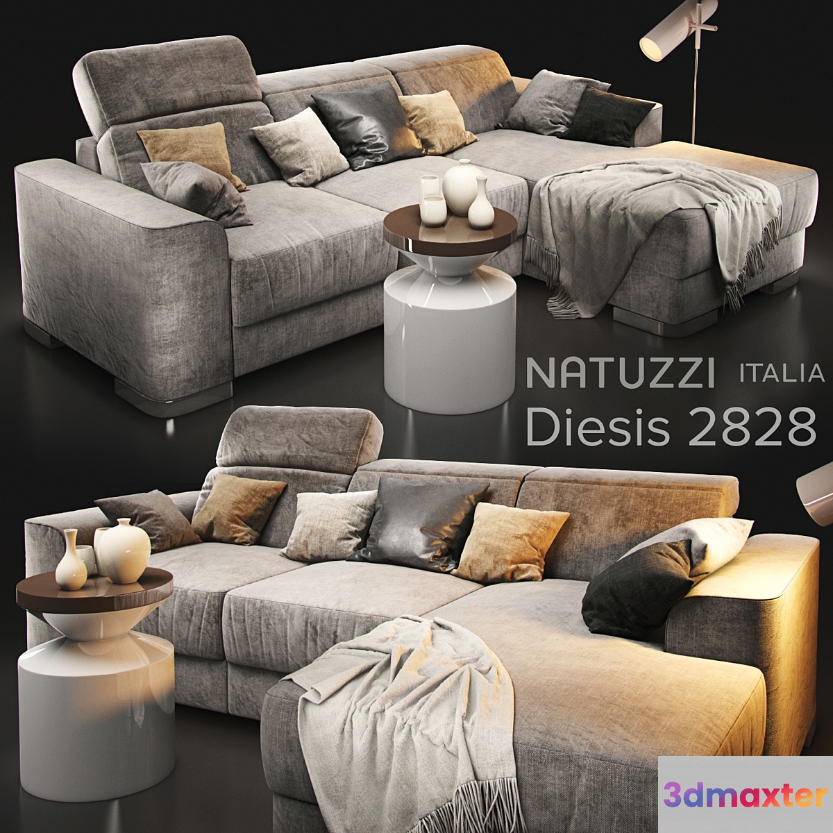 Sofa natuzzi diesis 2828 - No.2