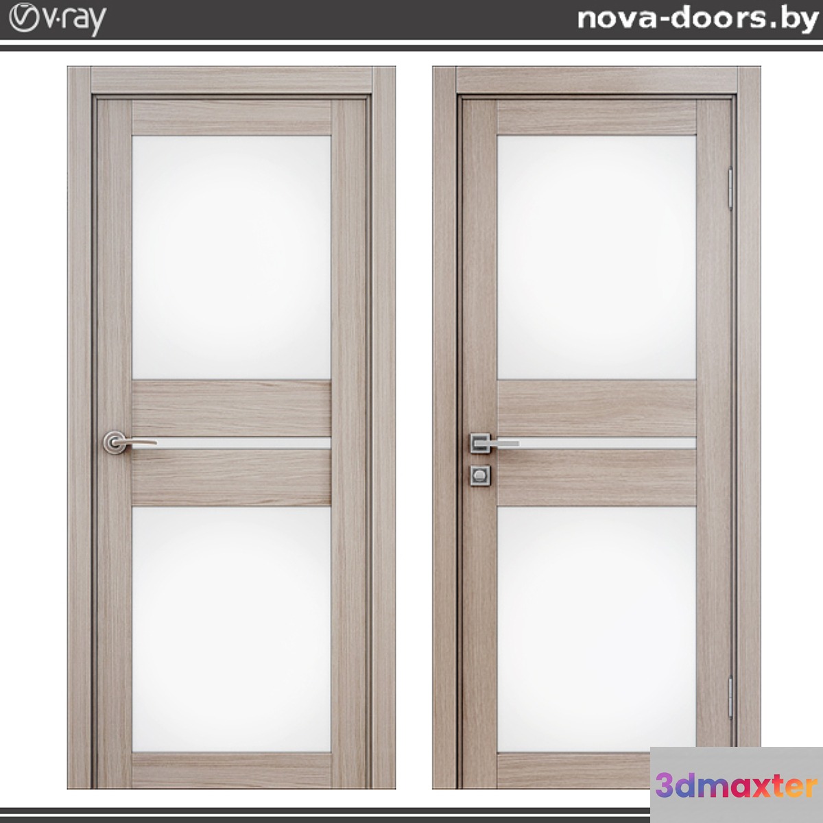 Doors Dominica (eco-blanket) 600 oak smoky.