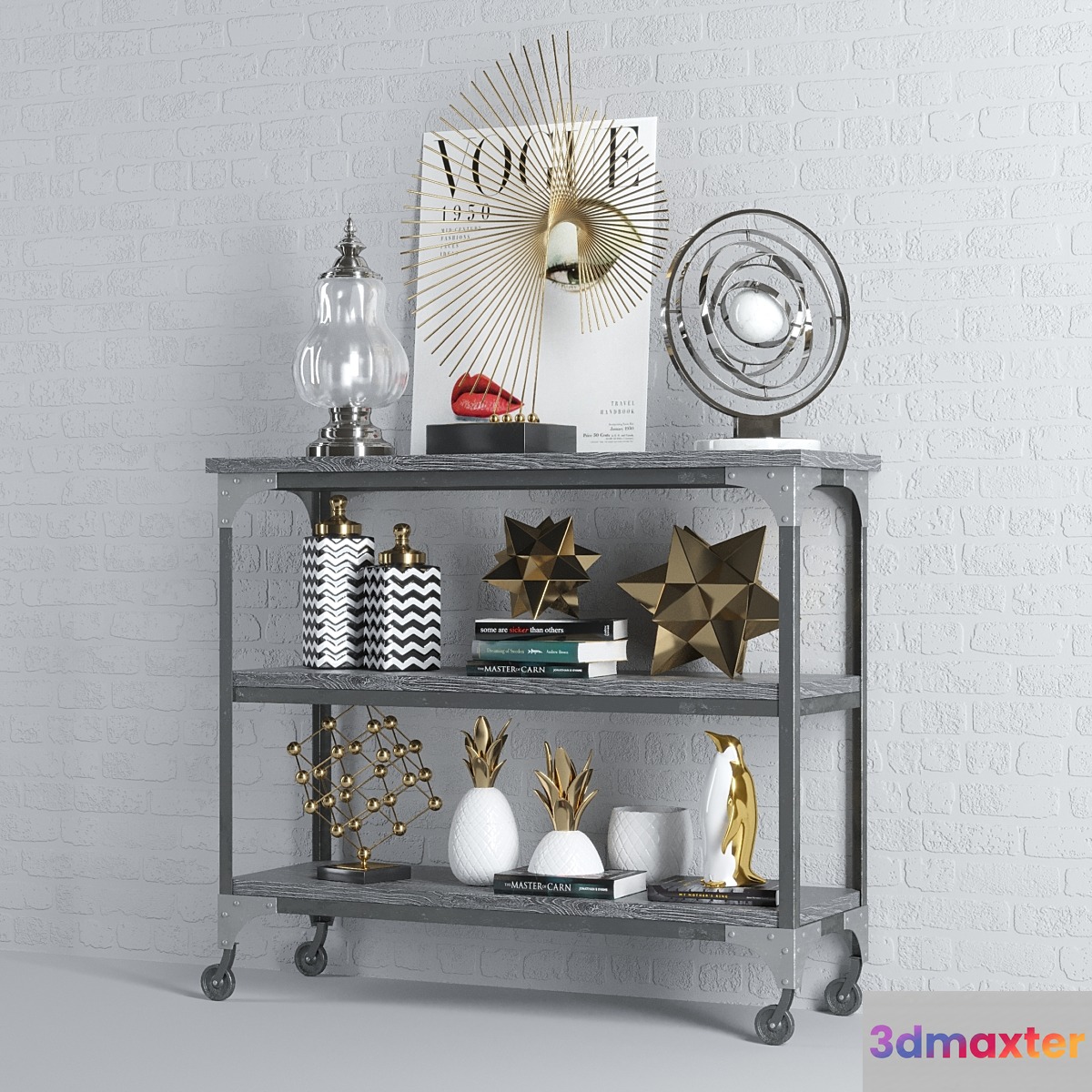 Decorative Loft set 3D Max