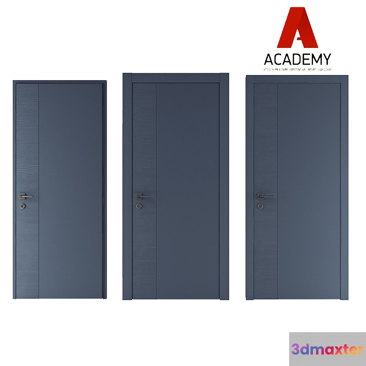 Doors_Academy_Scandi_7 3D Max