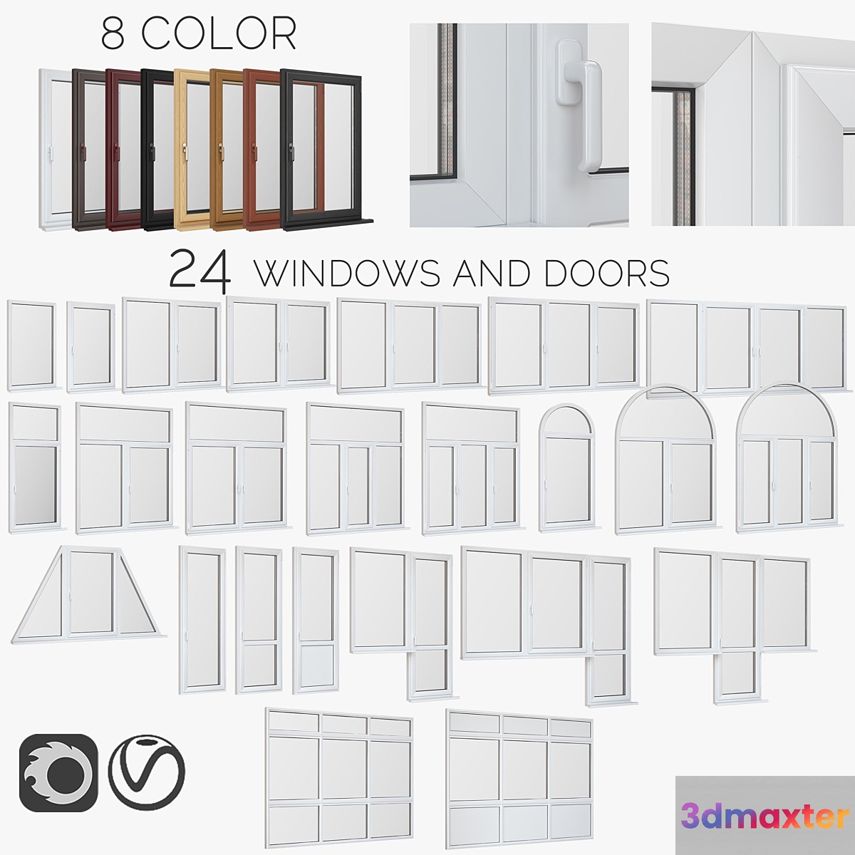 Windows PVC doors