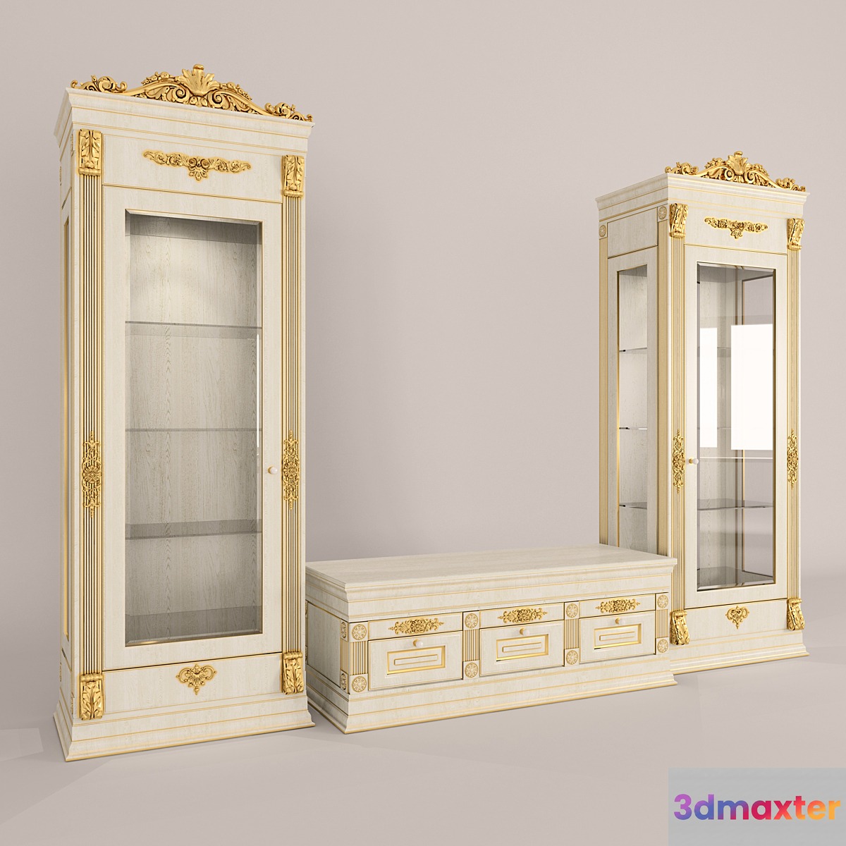 Living room Genava C2 3D Max