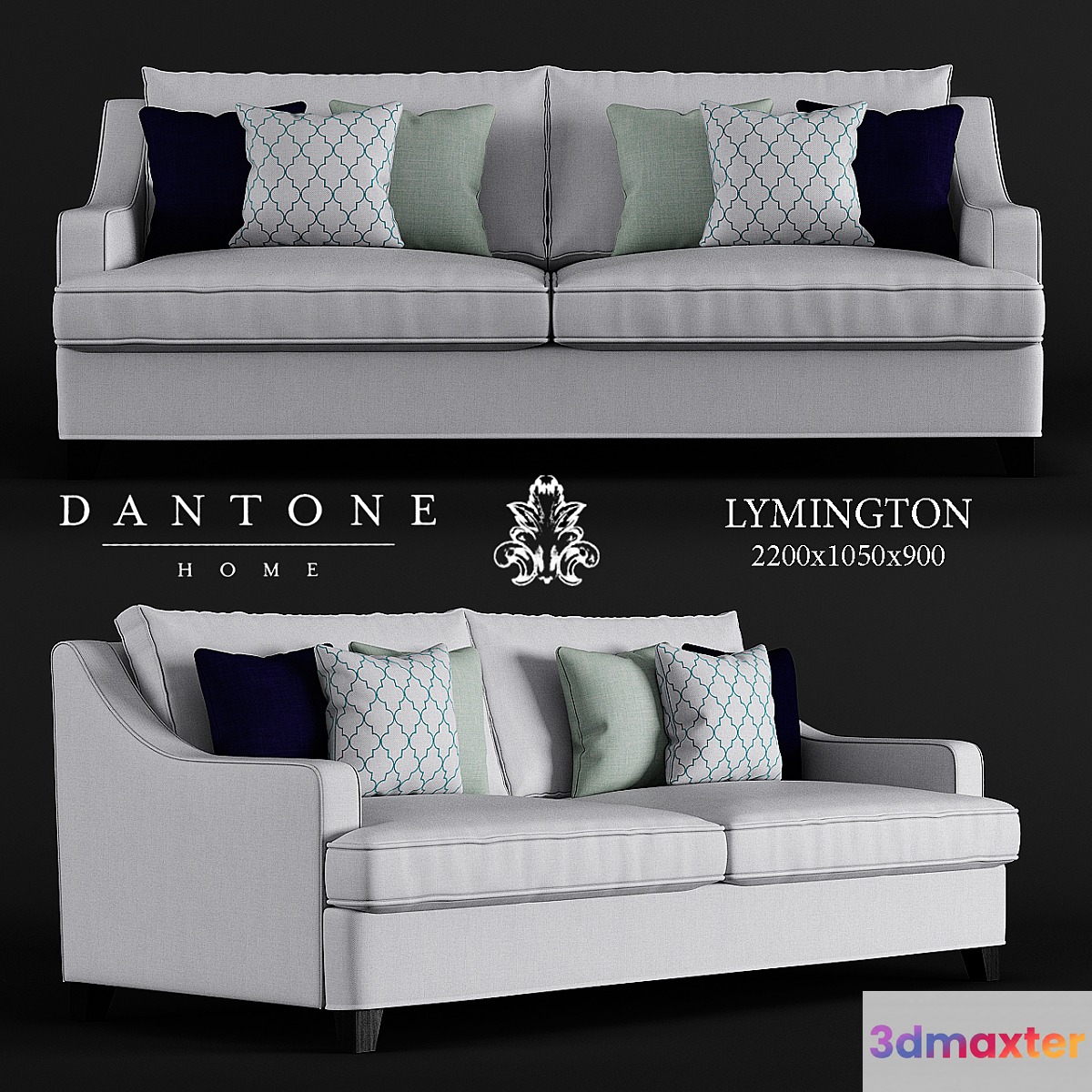 Sofa dantone lymington 3D Max