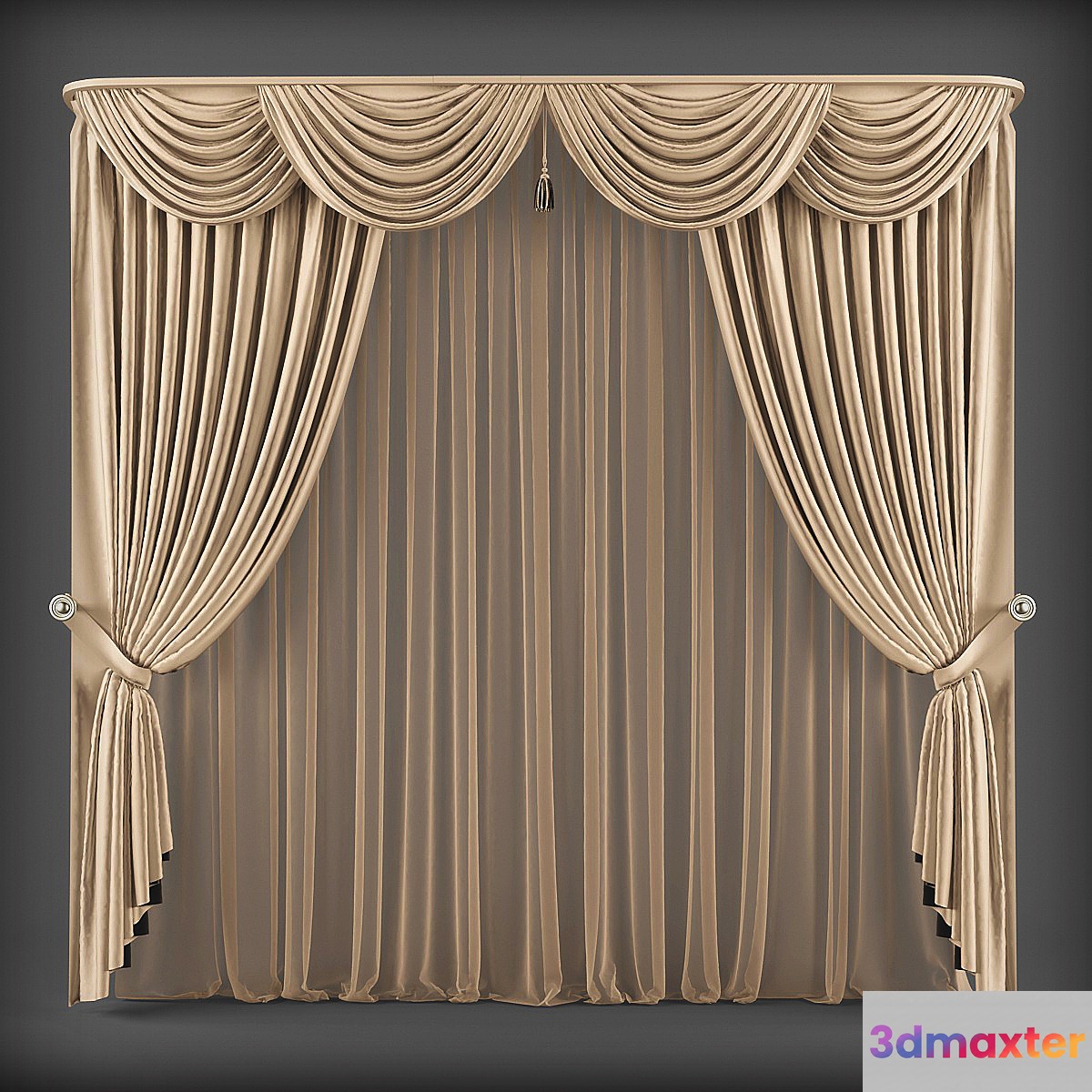 Curtains299 3D Max