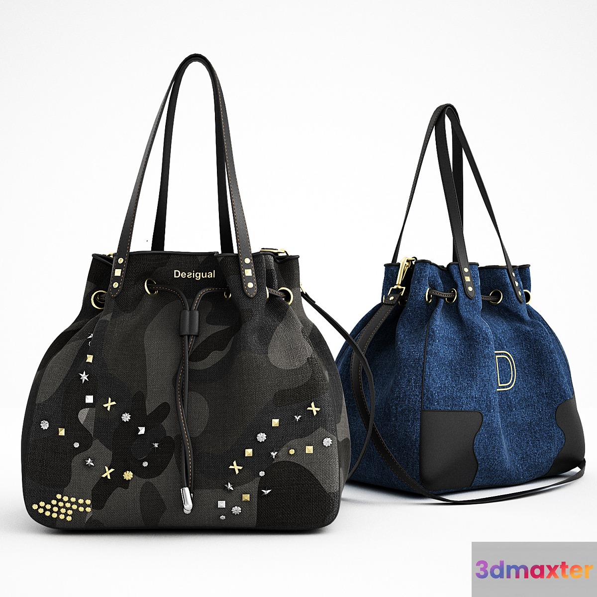 Bag Desigual 3D Max