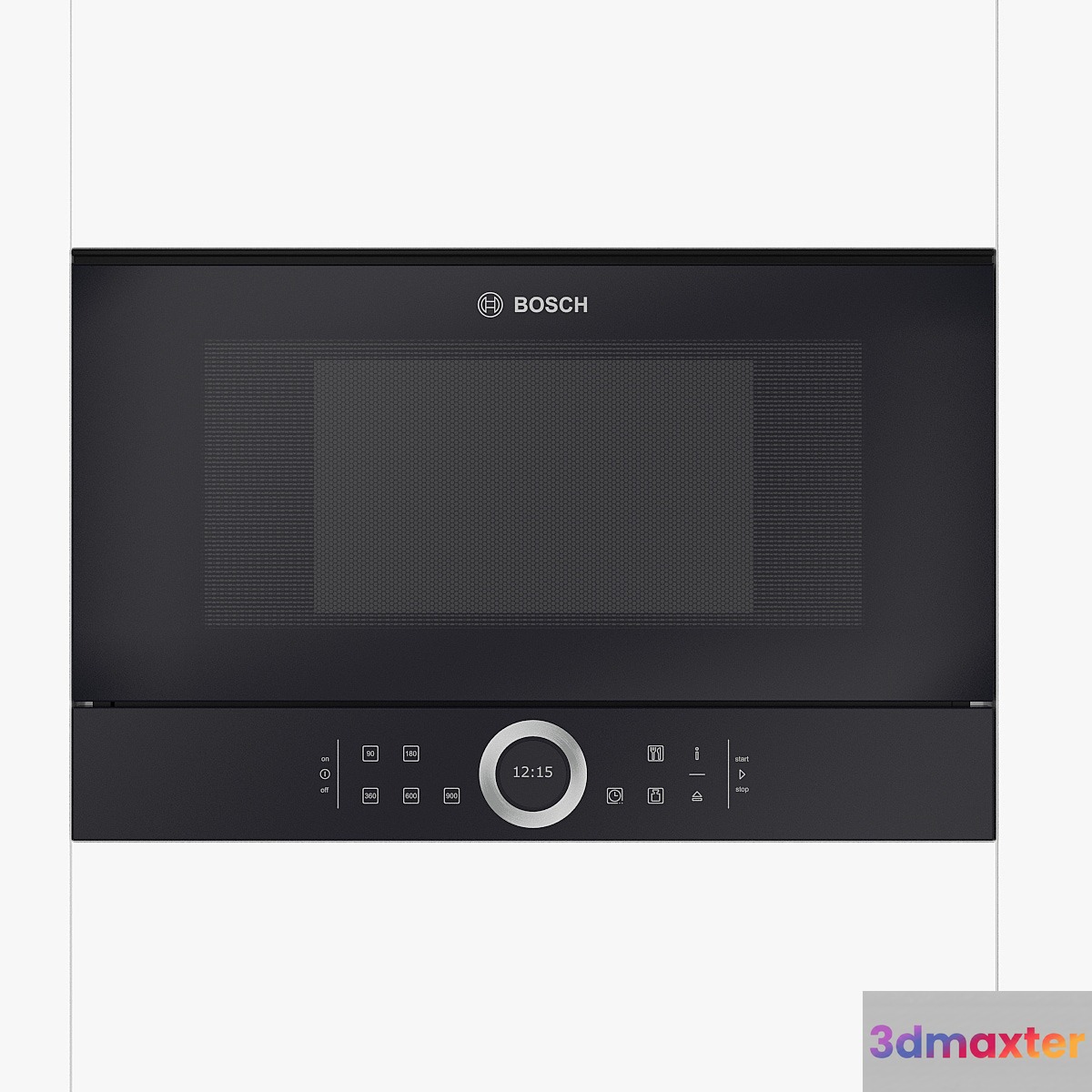 Built-in microwave BFL634GB1B Black Serie 8 3D Max