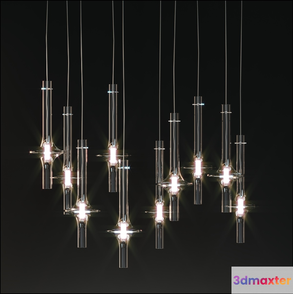 Pendant lamp PENDANT 00909 3D Max