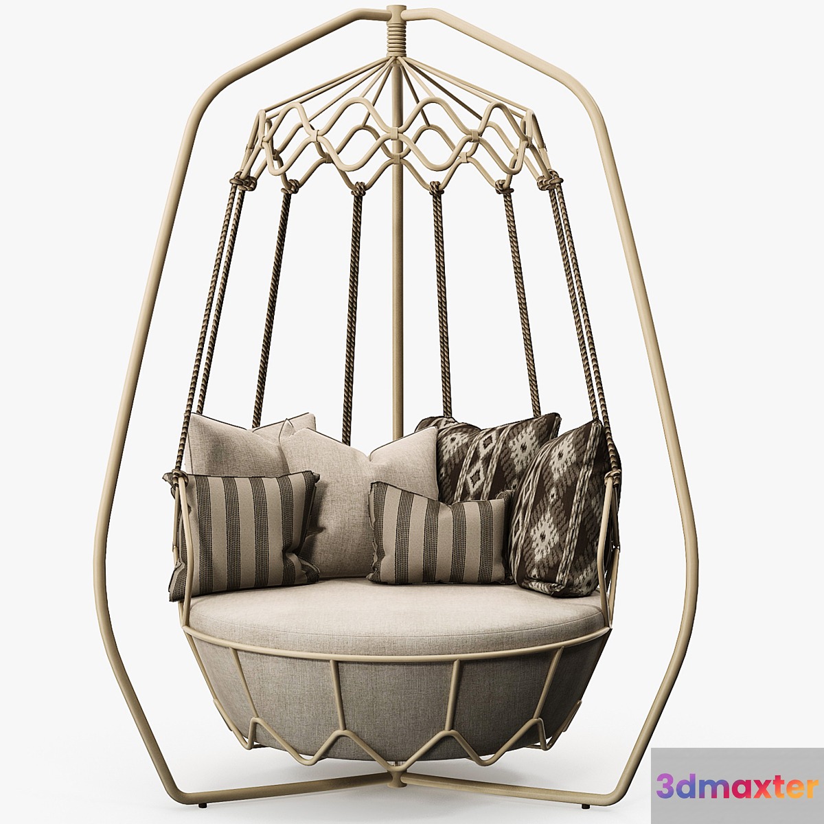 Roberti Rattan - Gravity swing sofa 3D Max