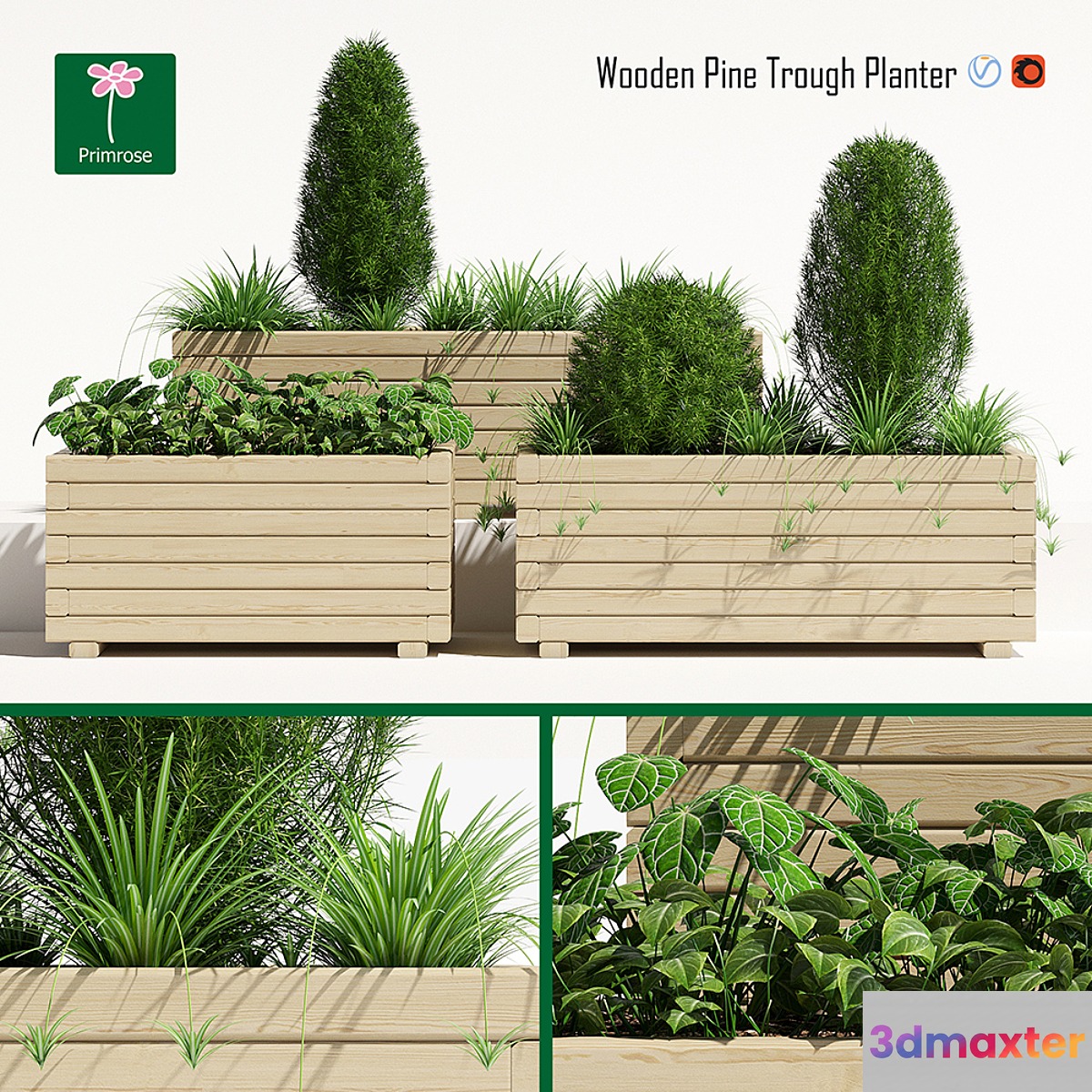 Pine planter 2