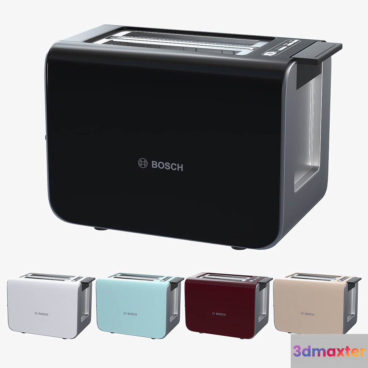 BOSCH Toaster Styline TAT8613GB 3D Max