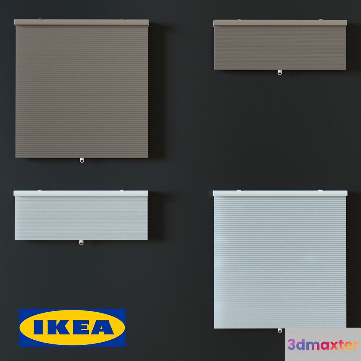 Roller blind IKEA HOPPWALS