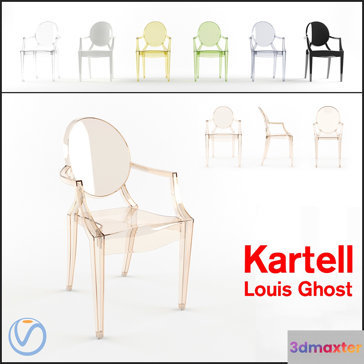 Kartell Louis Ghost Chair