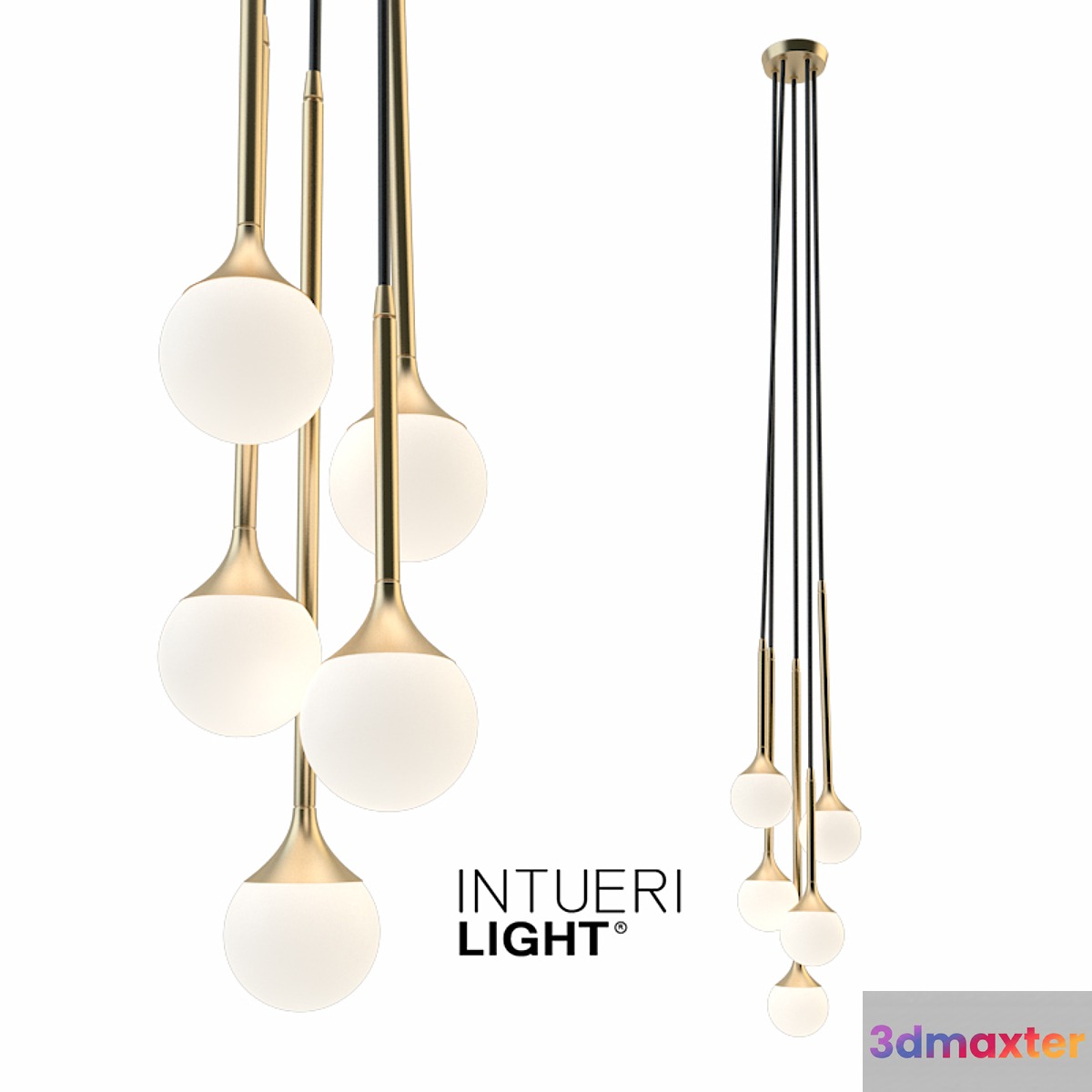SS-5 Pendant Intueri light 3D Max