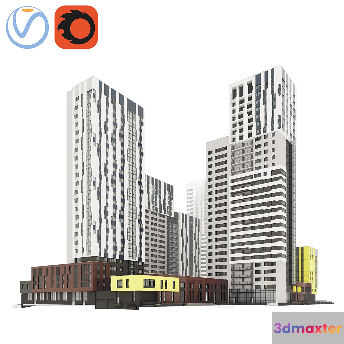 Quarterly building - multi-apartment house 2