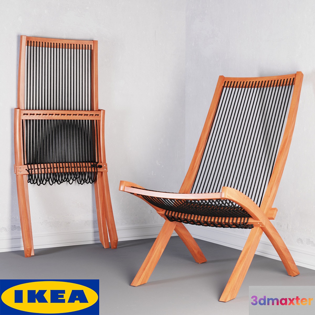 Ikea Brommo 3D Max