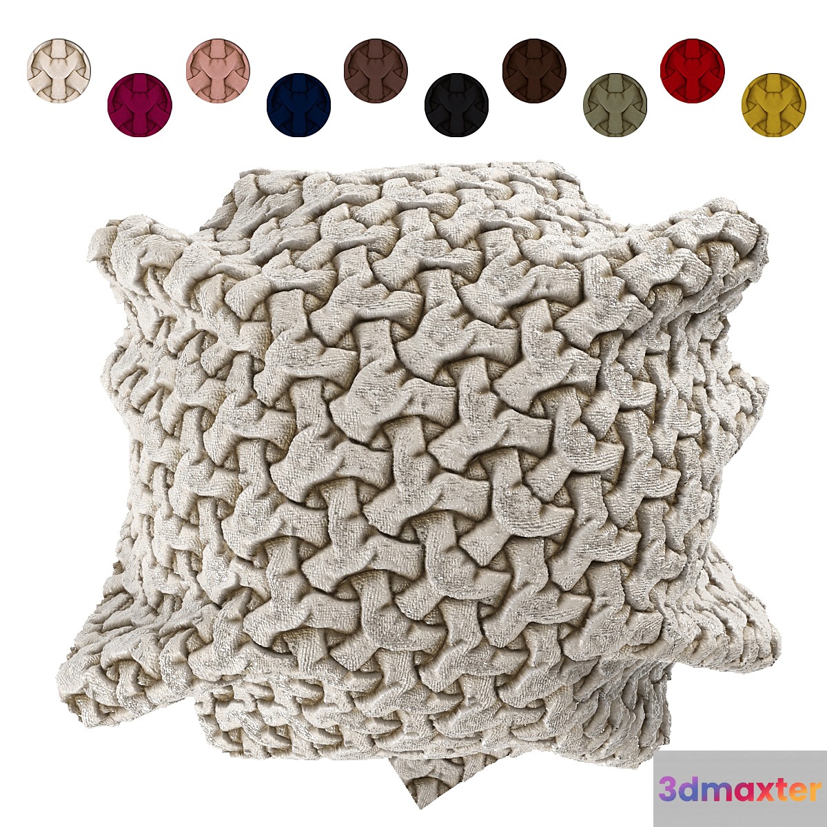 Decobel 3D Castore - 10 textiles 3D Max
