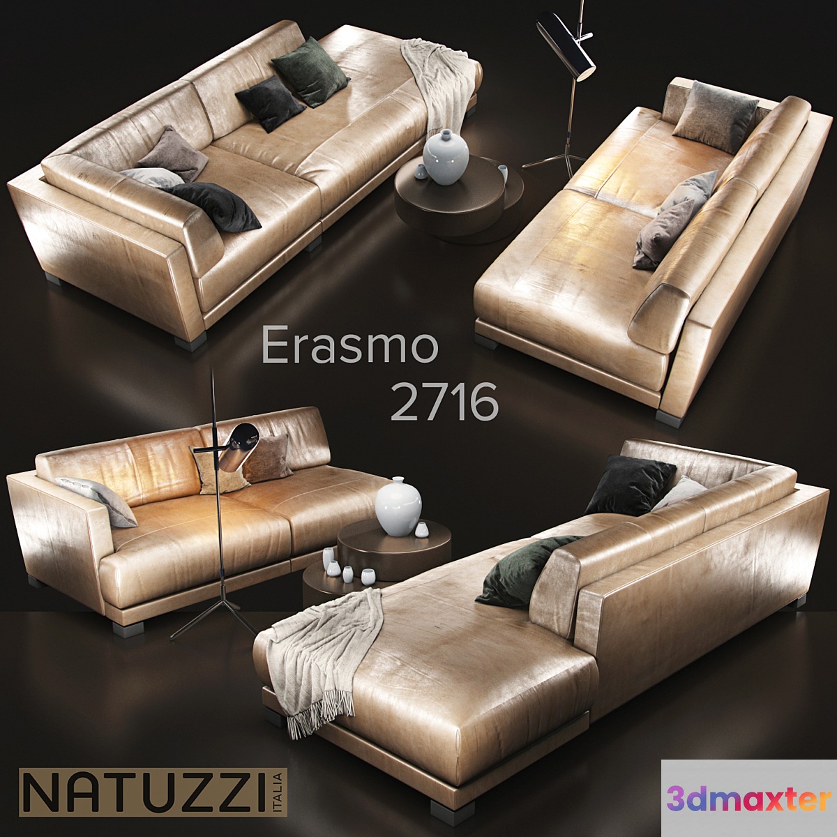 Sofa natuzzi Erasmo 2716
