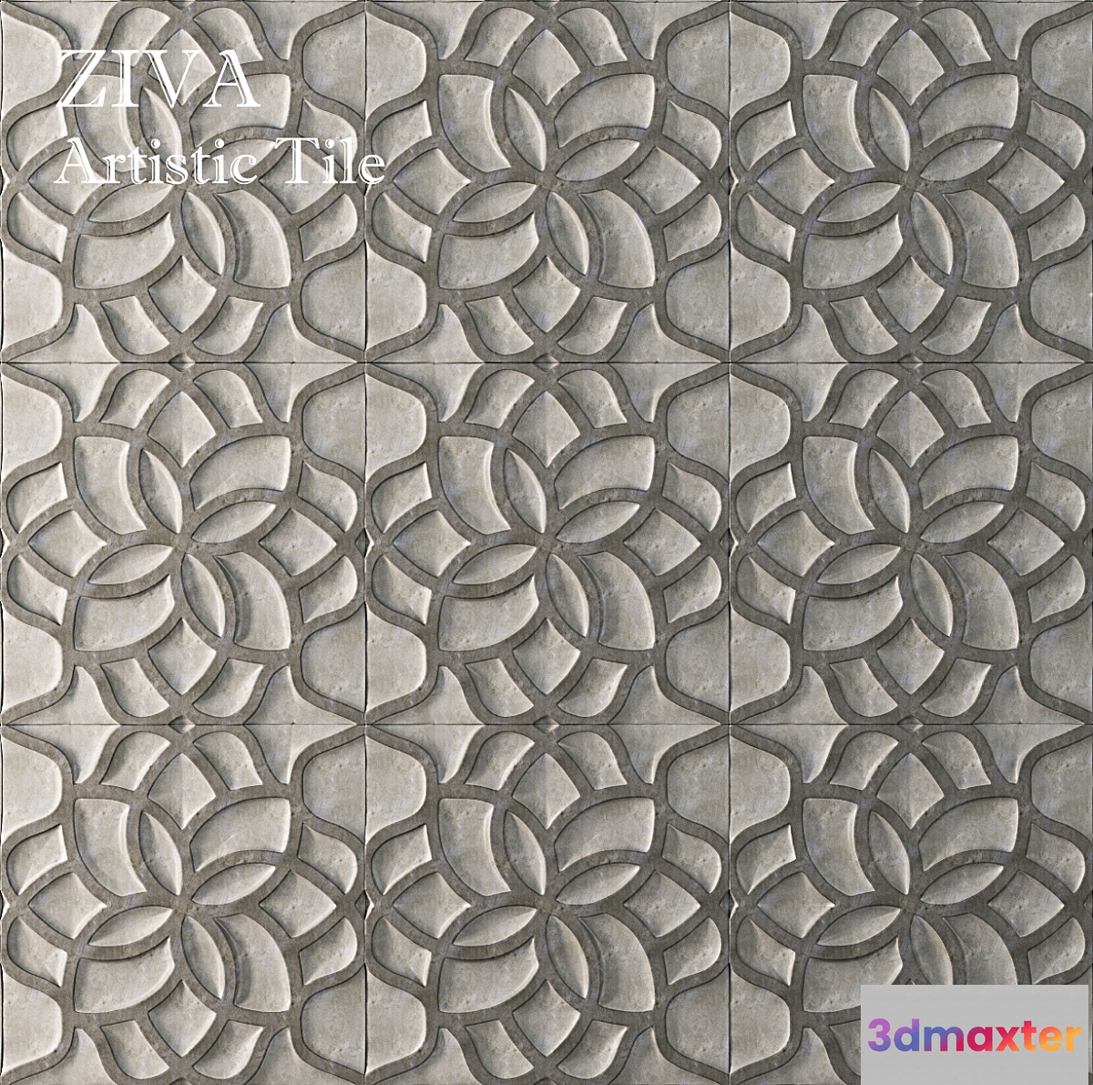 ZIVA LOTUS GRIS | Artistic Tile