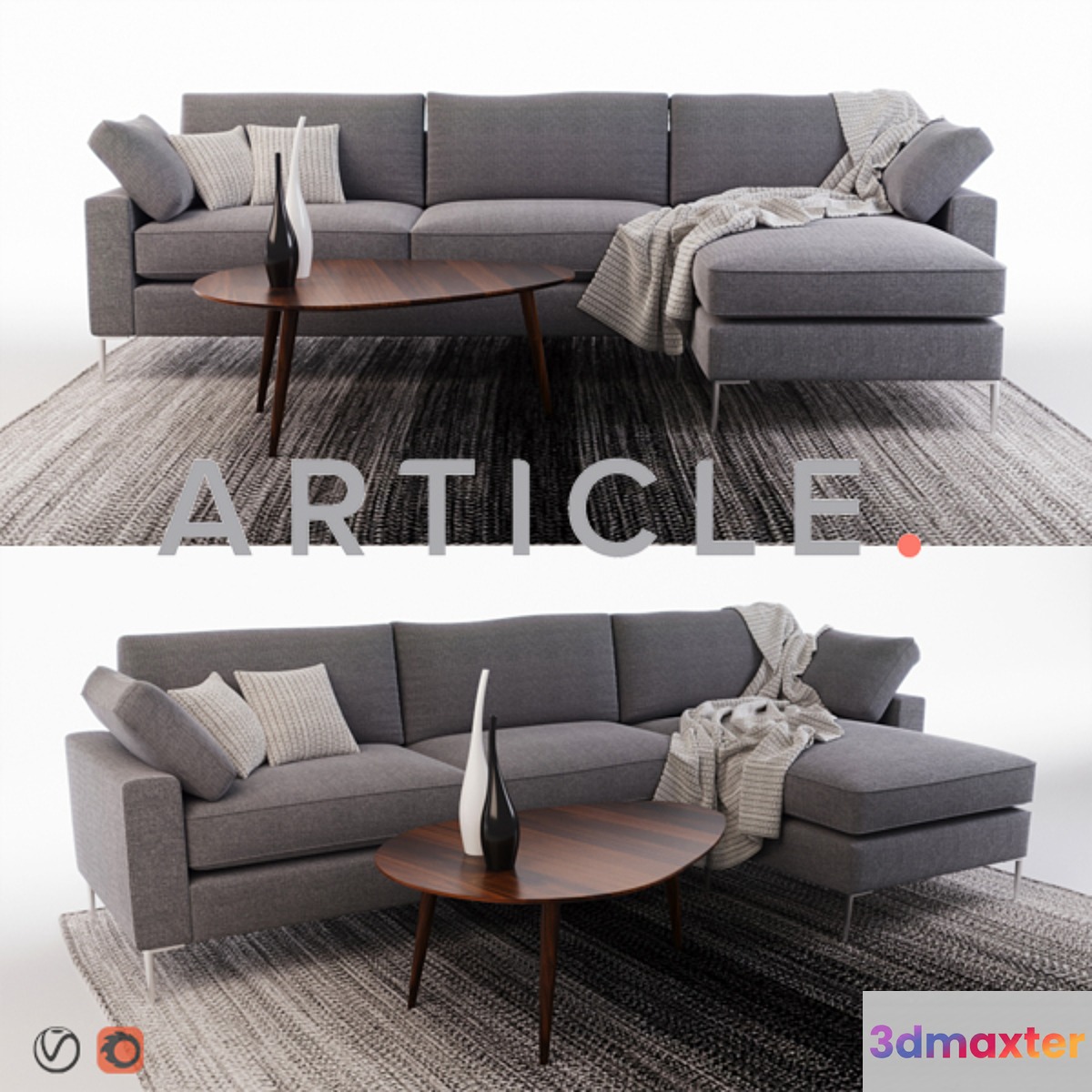 Sofa NOVA 3D Max