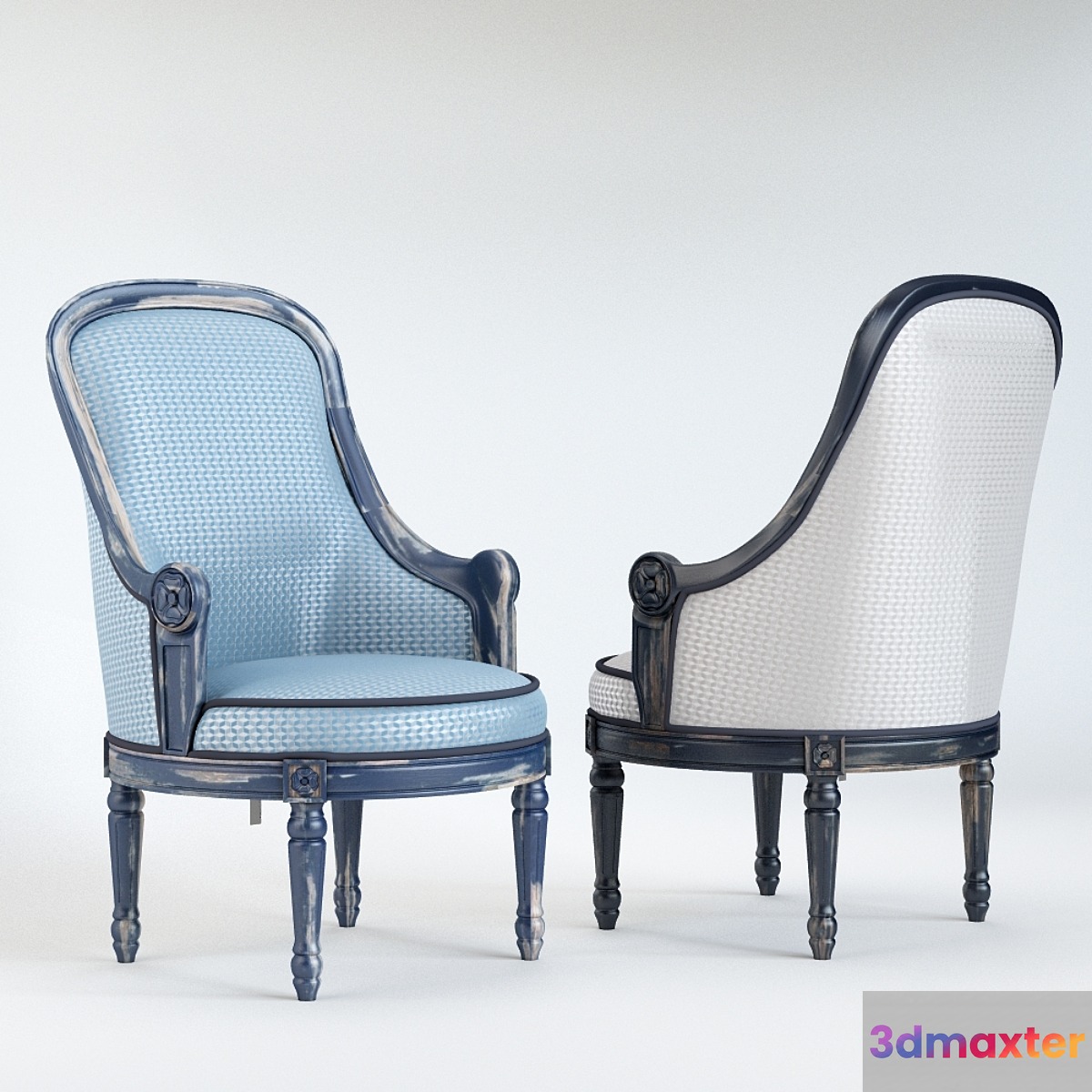 Berger ARMCHAIR PROVENCE 3D Max