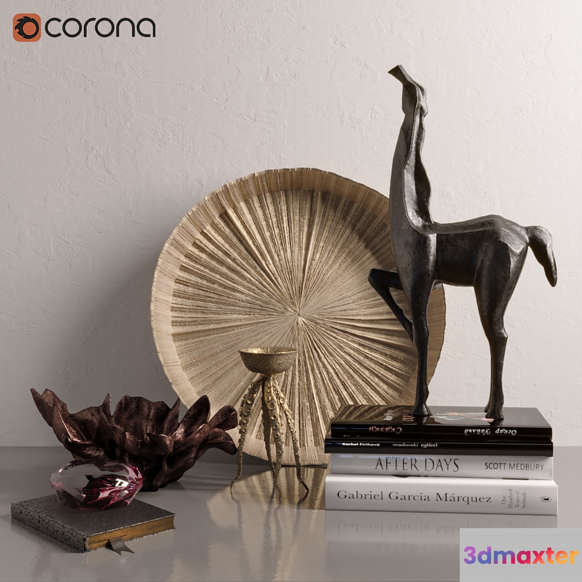 Decor set 3D Max