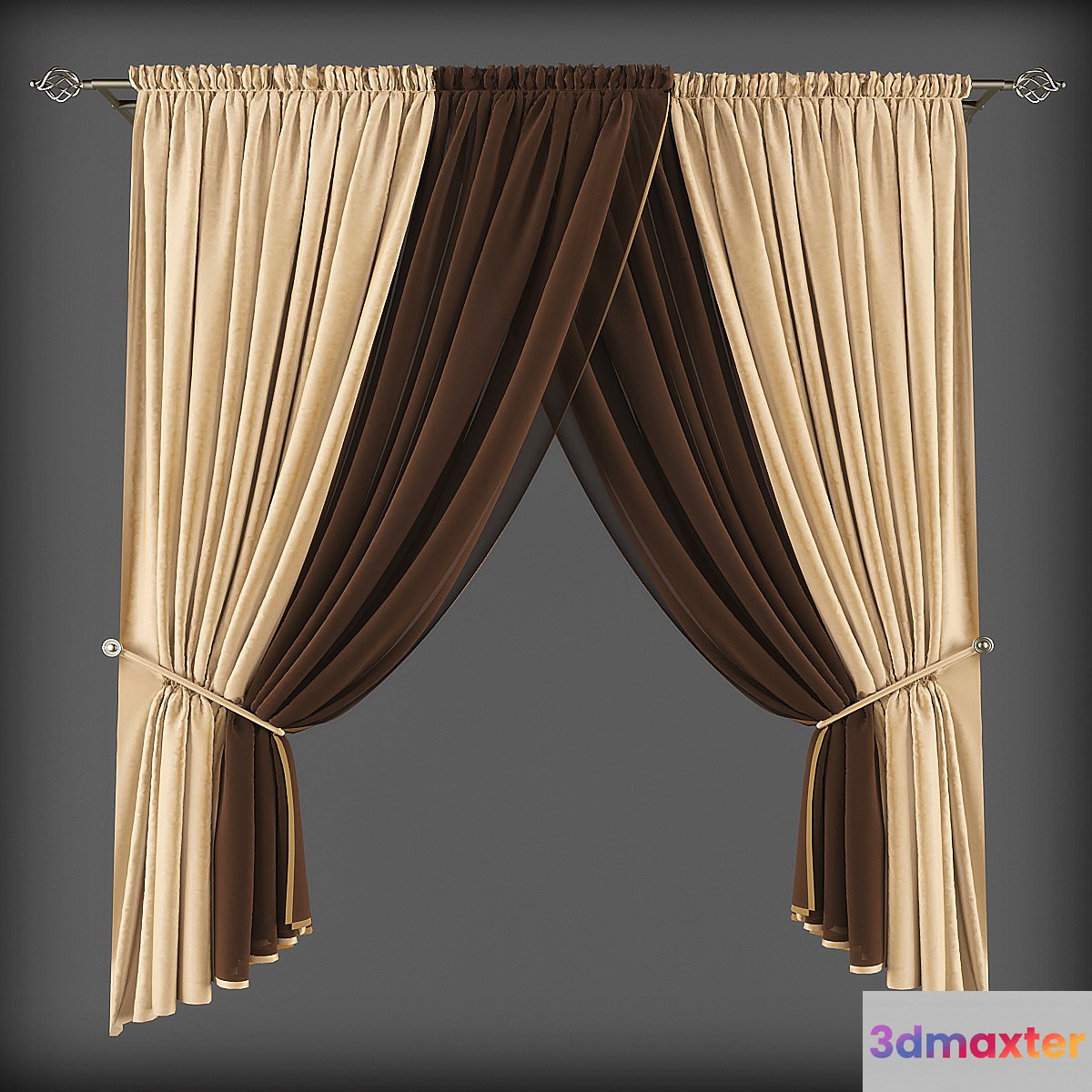 Curtains303 3D Max