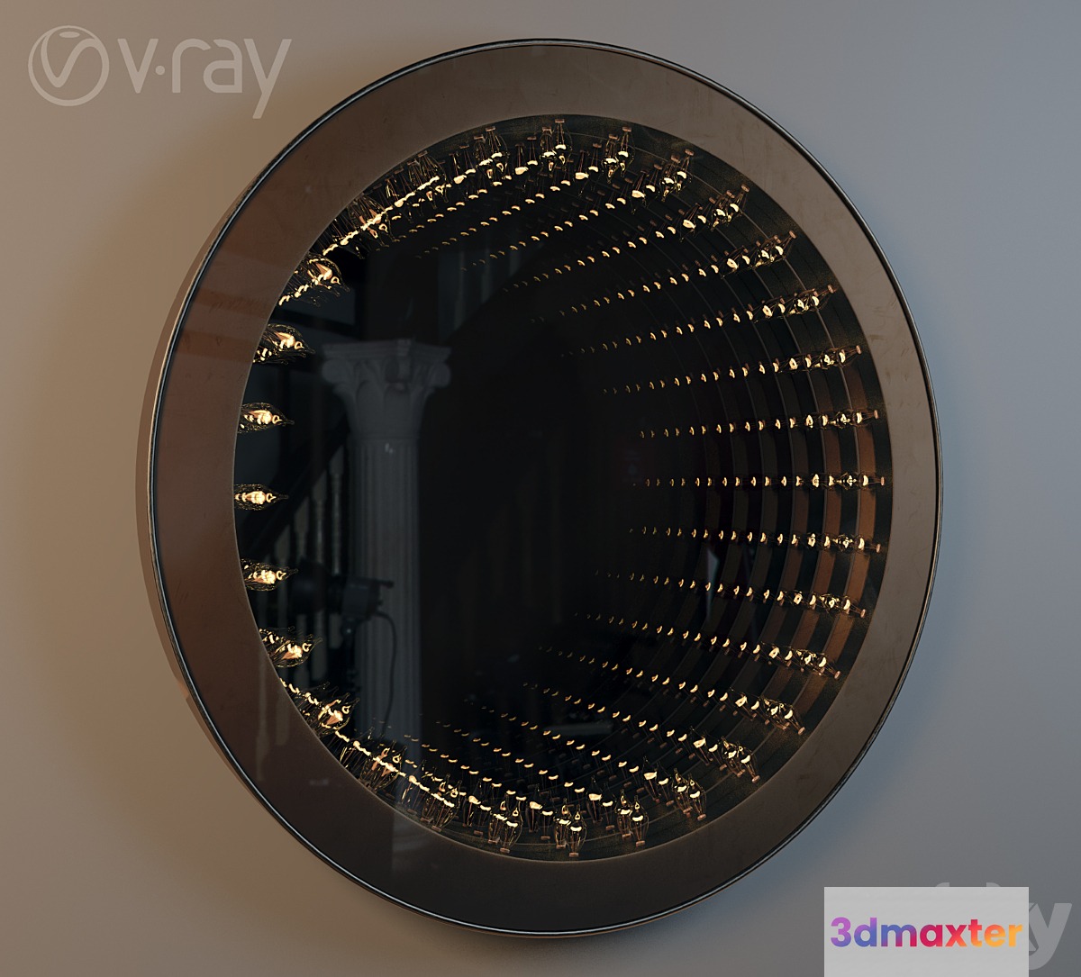 Mirror _ Infinity Mirror 3D Max