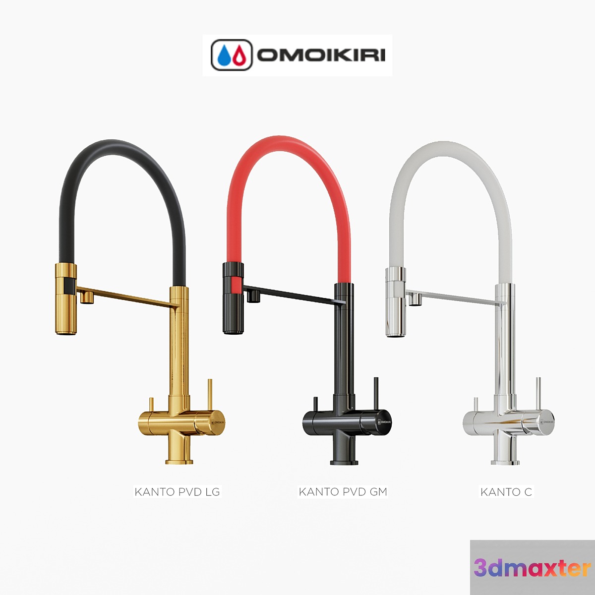 Mixers KANTO OMOIKIRI 3D Max