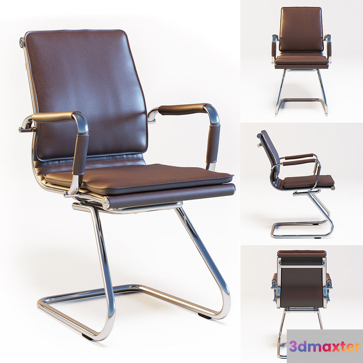 Office chair Bureaucrat (Bureaucrat) 3D Max