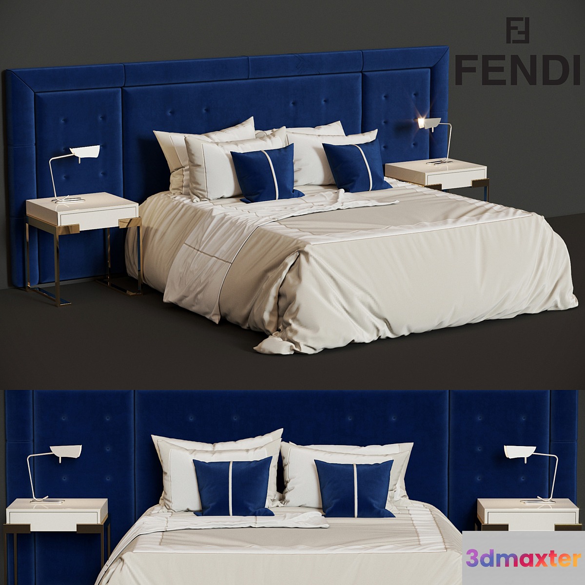 Fendi Casa Pincio 3D Max