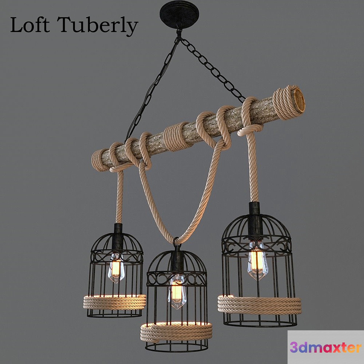 Ceiling chandelier Loft Tuberly