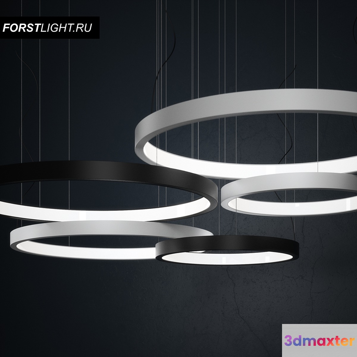 Pendant lamp Forstlight HOOP