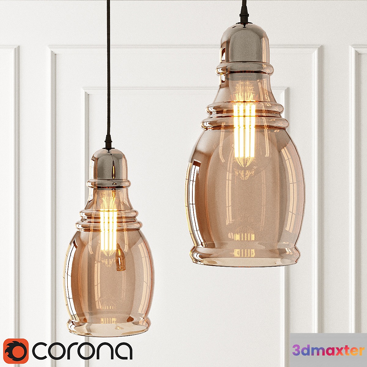 Chandelier Blitz 91324 3D Max